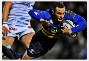 Dave Kearney Leinster v Castres 17th January 2015