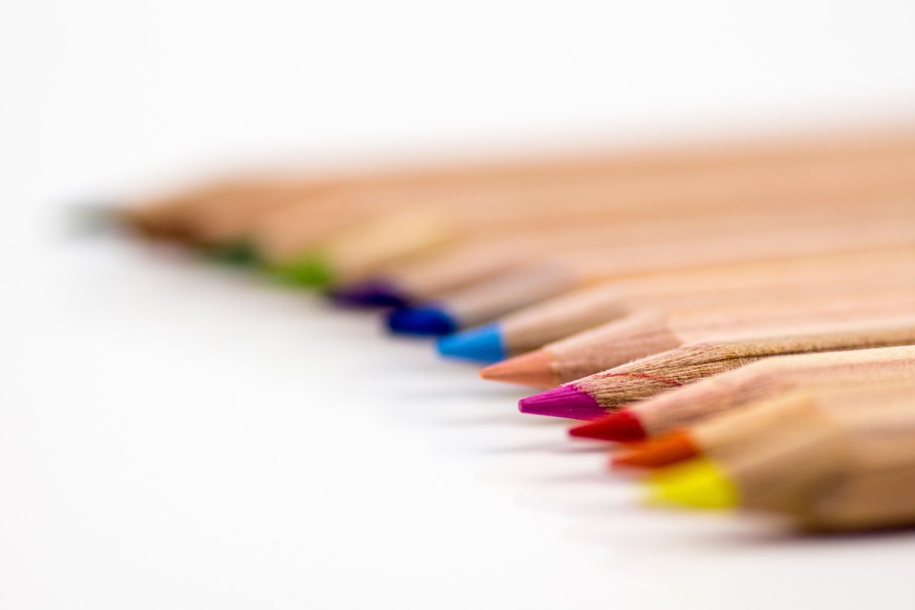 colourful pencils