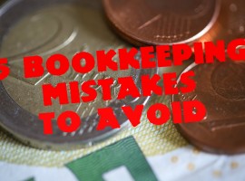 5 Bookkeeping Mistakes To Avoid